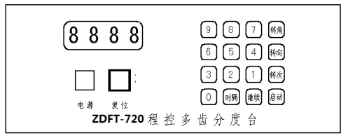 多齒分度臺